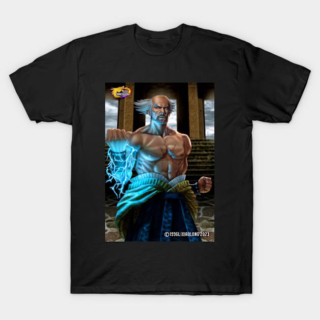 Heihachi Mishima T-Shirt by 1996Lixiaolong Artworks